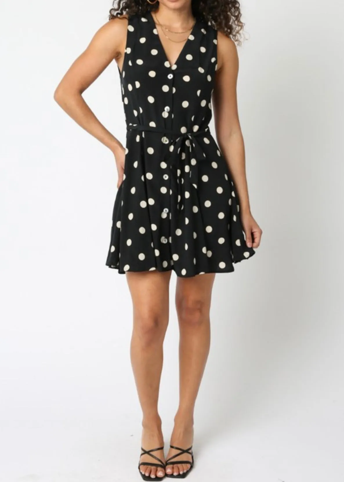 Zuri Polka Dot Dress